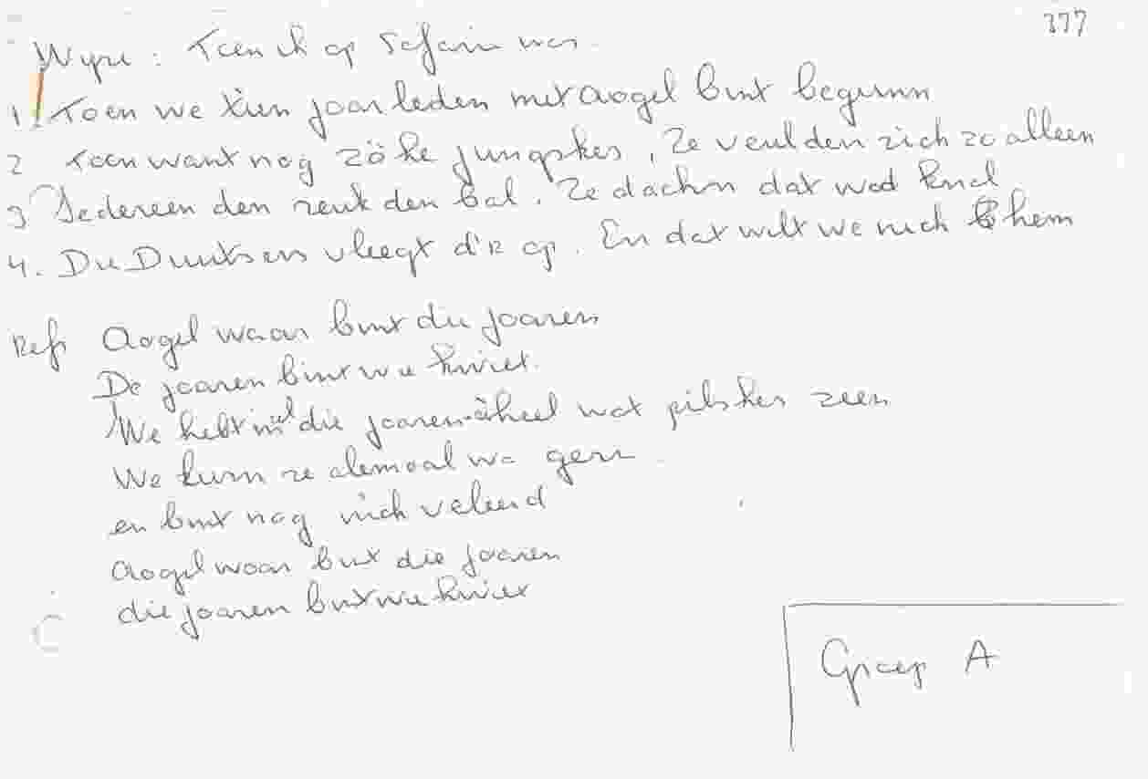 Diverse offici&euml;le documenten